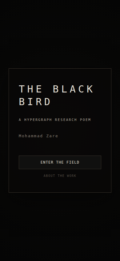 The Black Bird mobile threshold